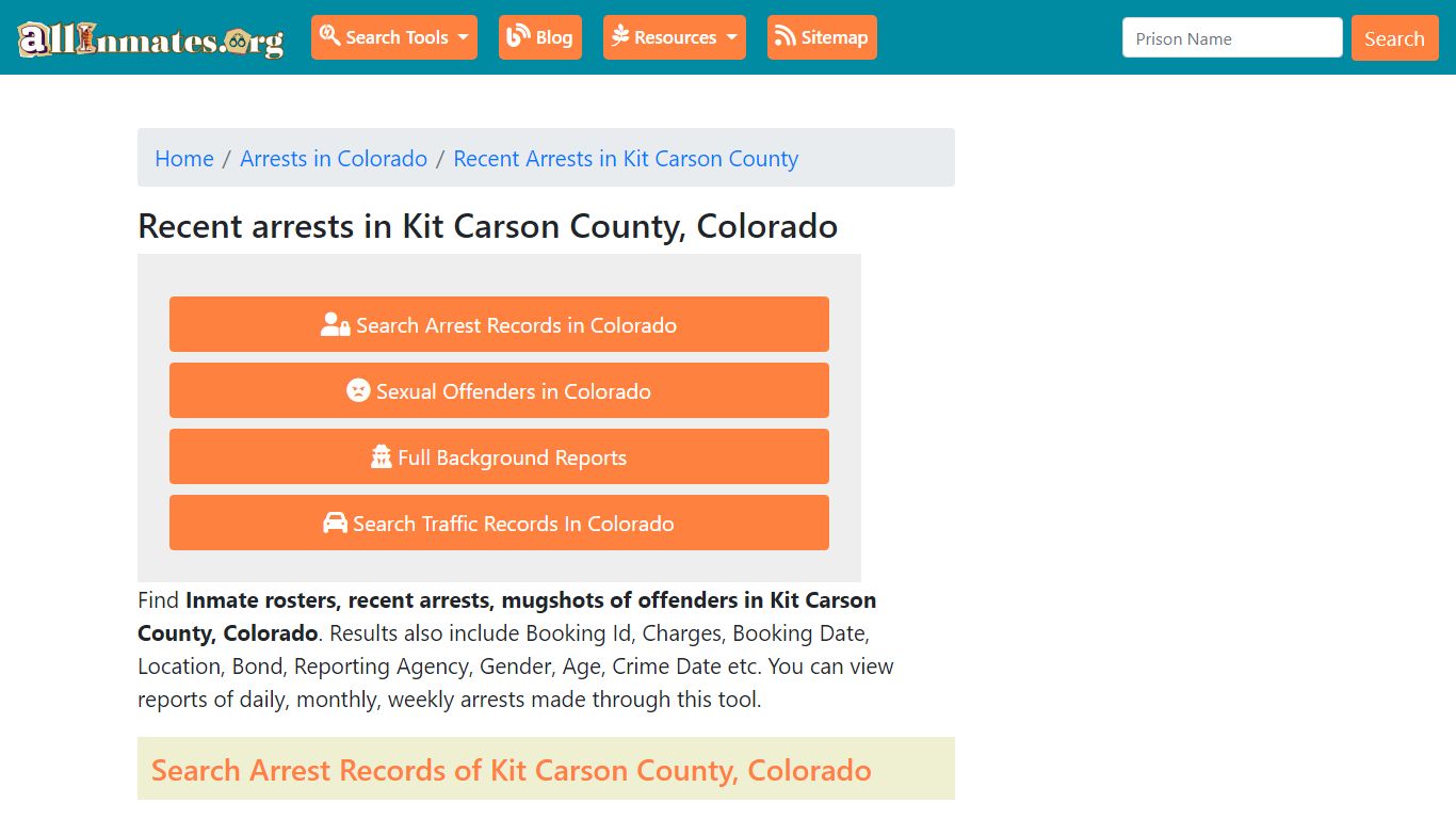 Recent arrests in Kit Carson County, Colorado | Mugshots, Rosters ...